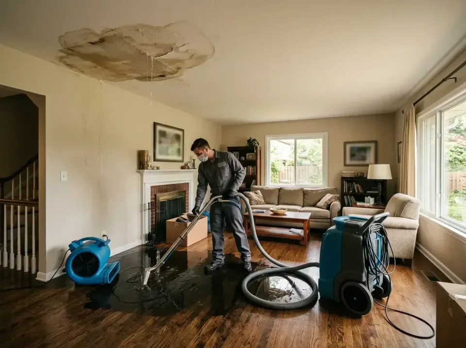 attic-pipe-burst-ceiling-drip-008 — frequently asked questions, Water Damage Restoration & Carpet Care in Everman, TX